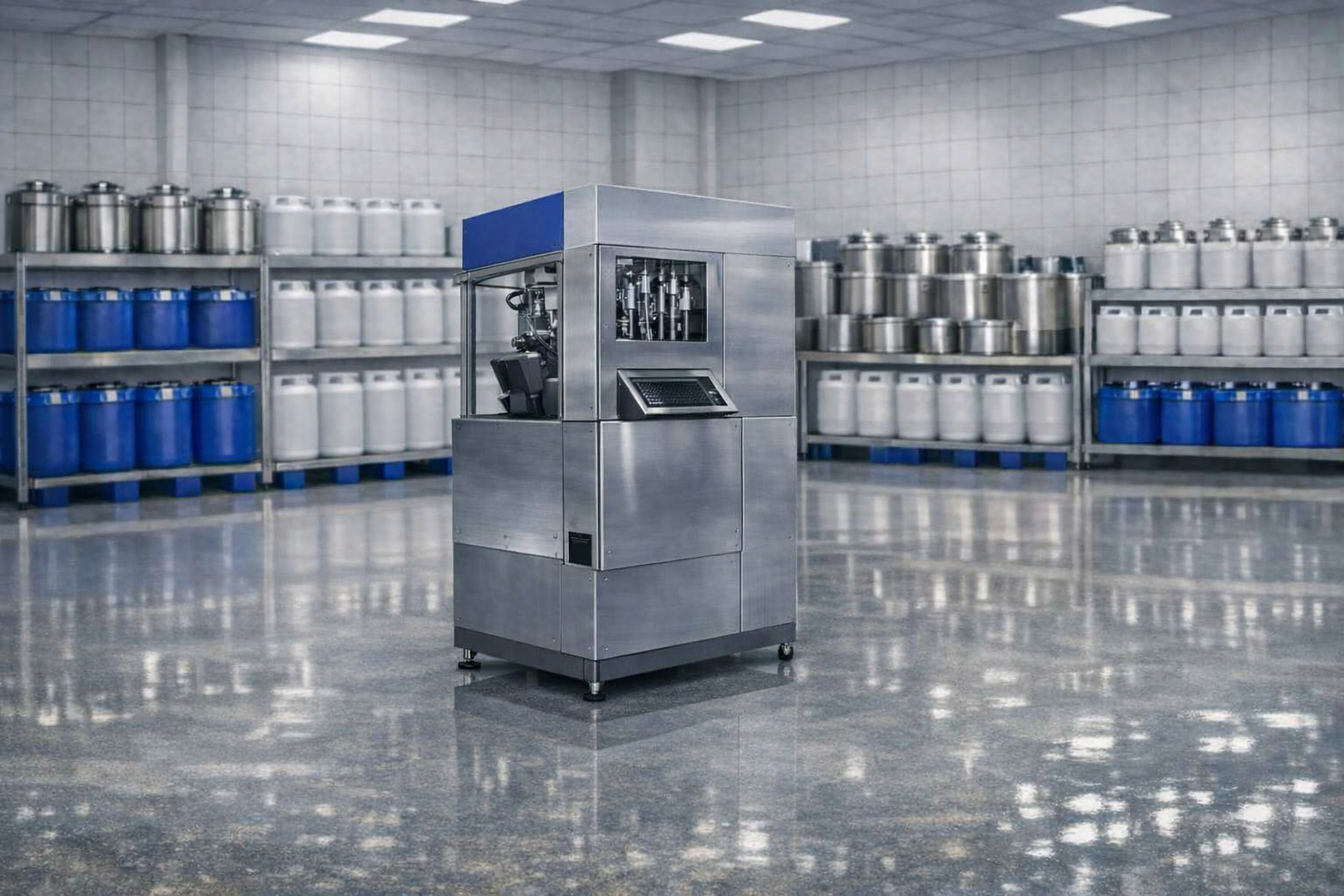 染色助劑自動計量輸送系統